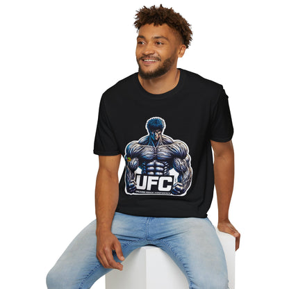 for - UFC T Shirt | Unleash Fierce Confidence | Motivational UFC Tee with Baki Anime Inspiration for Gym - premium material. limited stock. Order yours now and stand out with this exclusive piece!