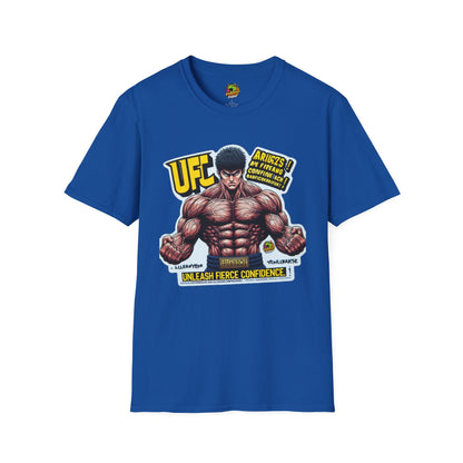 T - UFC T Shirt | Unleash Fierce Confidence | Motivational UFC Tee with Baki Anime Elements - premium material. perfect gift idea. Order yours now and stand out with this exclusive piece!