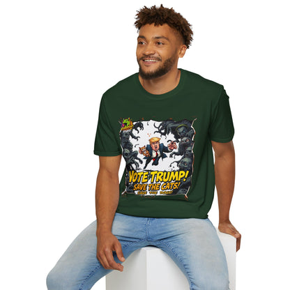 They're Eating the Dogs Tee | Satire Trump Election Shirt | Funny Meme Graphic T-Shirt