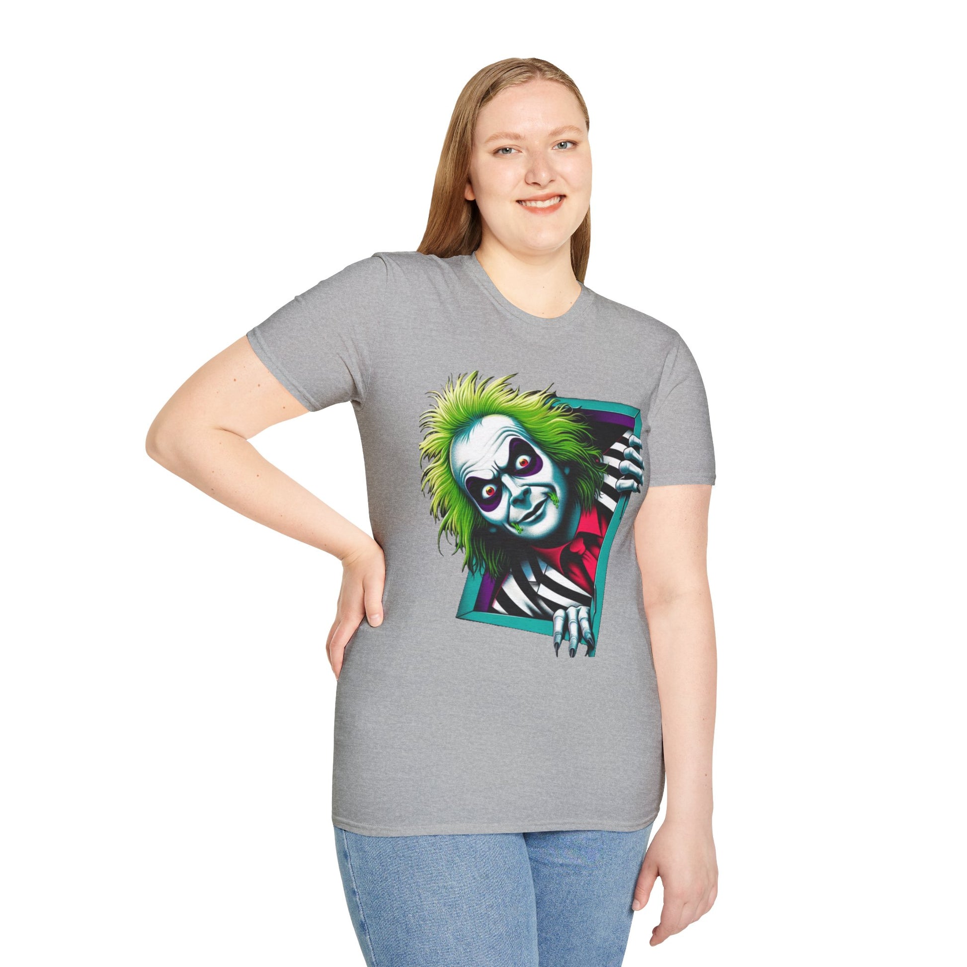 | - Beetlejuice Shirt | Creepy Beetlejuice Tee | Halloween Beetlejuice Tee | Beetlejuice Gift Idea - custom-made. perfect gift idea. Order yours now and stand out with this exclusive piece!