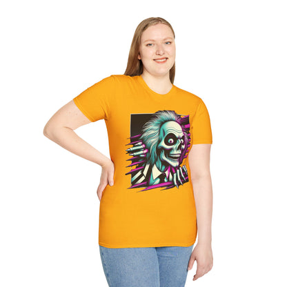 Image of Stylish Beetlejuice Shirt | Beetlejuice Inspired Tee | Funny Beetlejuice Shirt | Beetlejuice Graphic Shirt | Graphic Tee