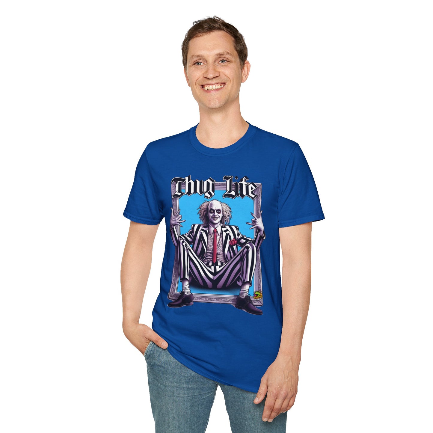 Beetlejuice - Beetlejuice Shirt | Halloween Thug Life Tee | Spooky Beetlejuice Graphic Shirt - premium material. perfect gift idea. Order yours now and stand out with this exclusive piece!