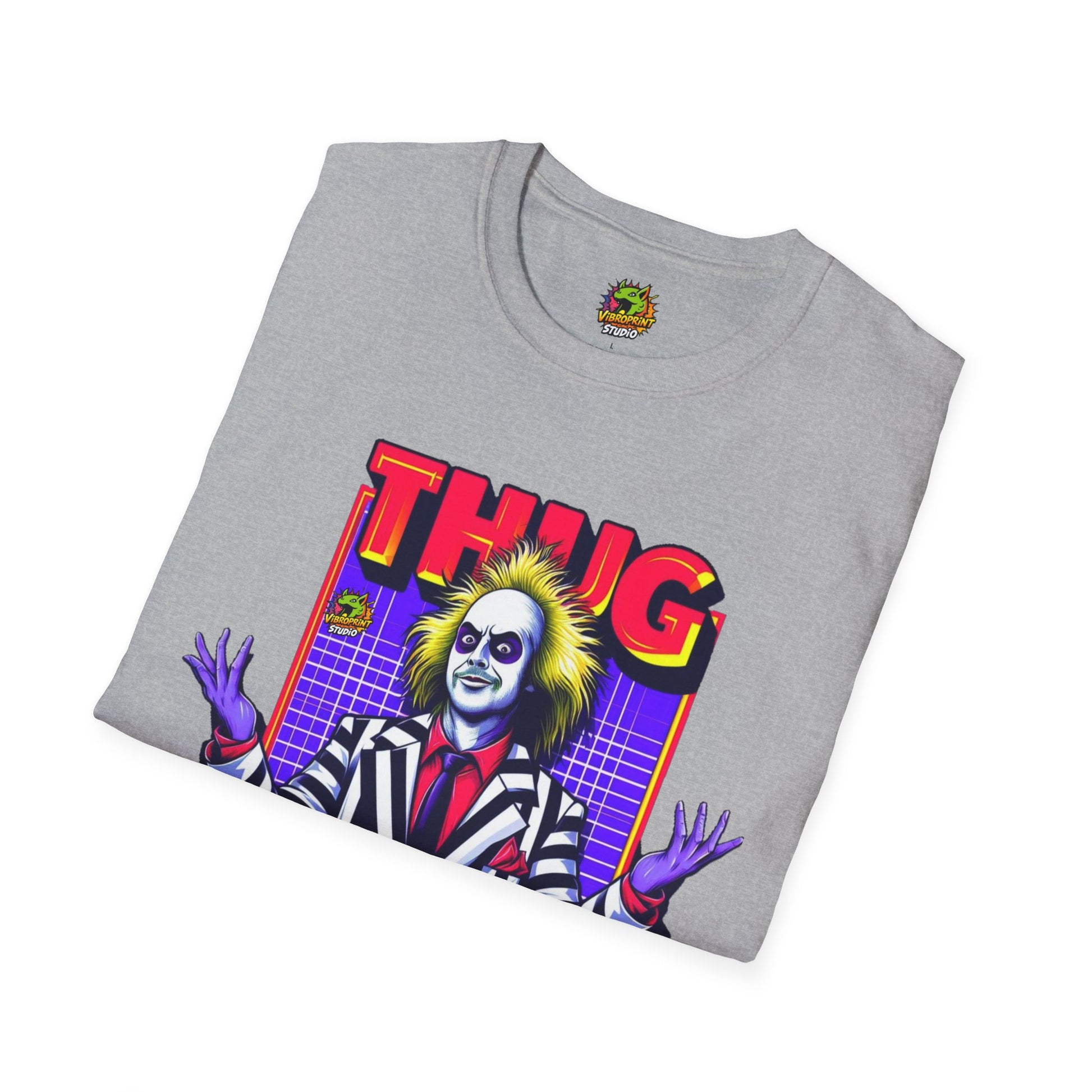 Classic - Beetlejuice Shirt | Halloween Thug Life Tee | Classic Beetlejuice Graphic T-Shirt - custom-made. perfect gift idea. Order yours now and stand out with this exclusive piece!