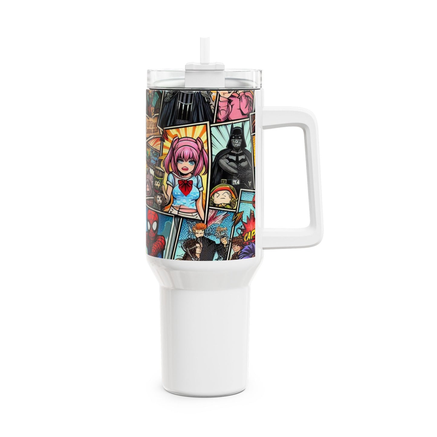 | - Stanley Tumbler | Colorful Geek Drinkware for Anime and Comics Fans | Cartoon Tumbler - premium material. limited stock. Order yours now and stand out with this exclusive piece!