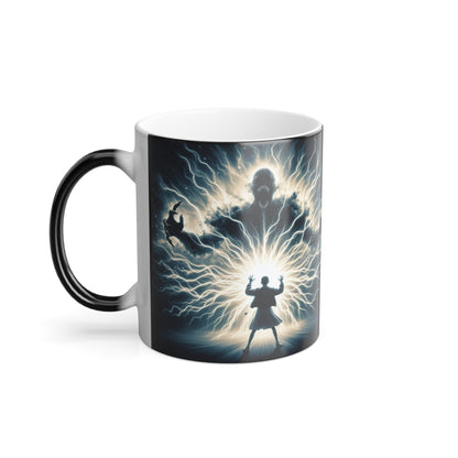 Eleven Battling the Upside Down Stranger Things Color Changing Mug |