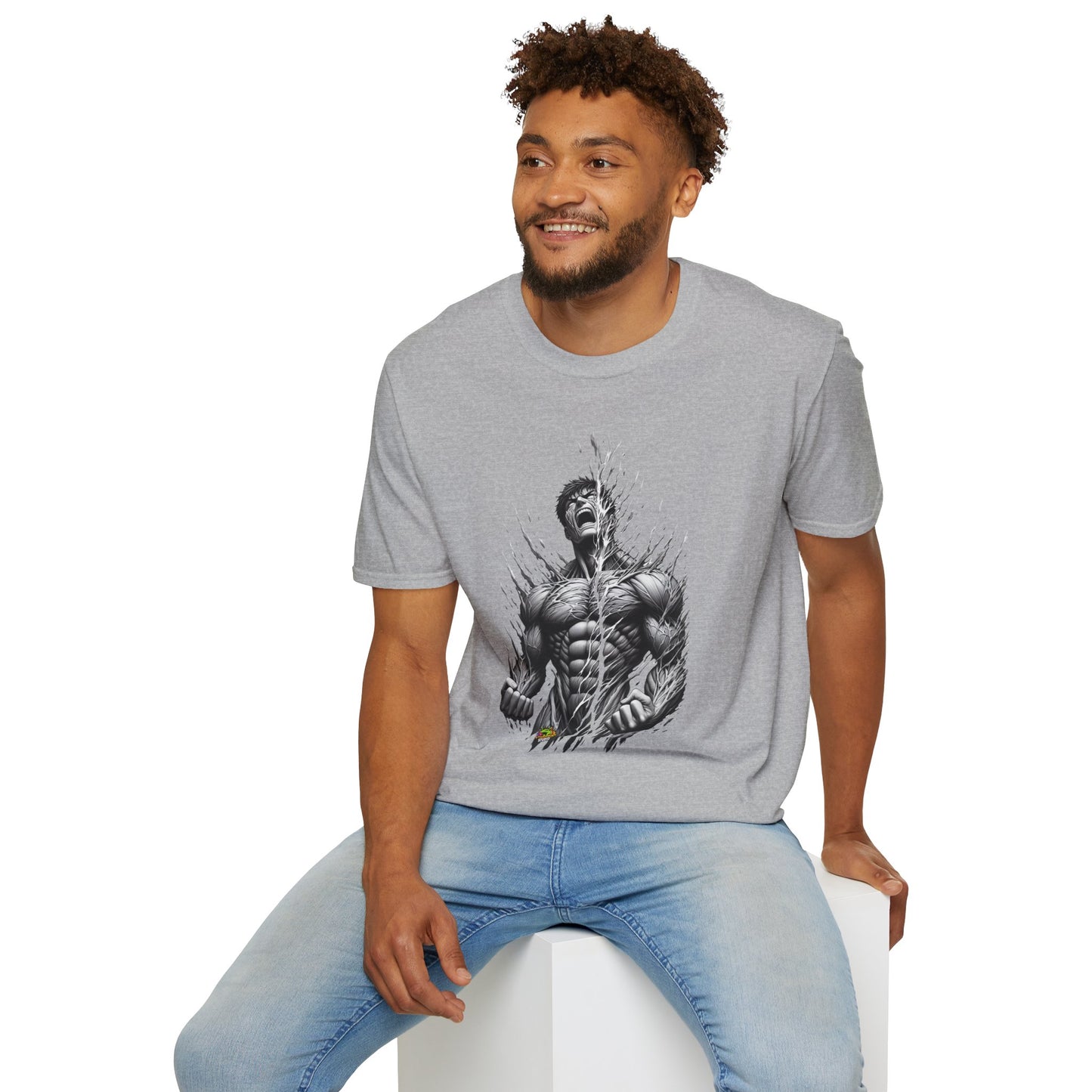 Shirt - UFC T Shirt | Unleash Fierce Confidence | Motivational UFC Tee with Baki Anime Inspiration for Gym Enthusiasts - premium material. perfect gift idea. Order yours now and stand out with this exclusive piece!