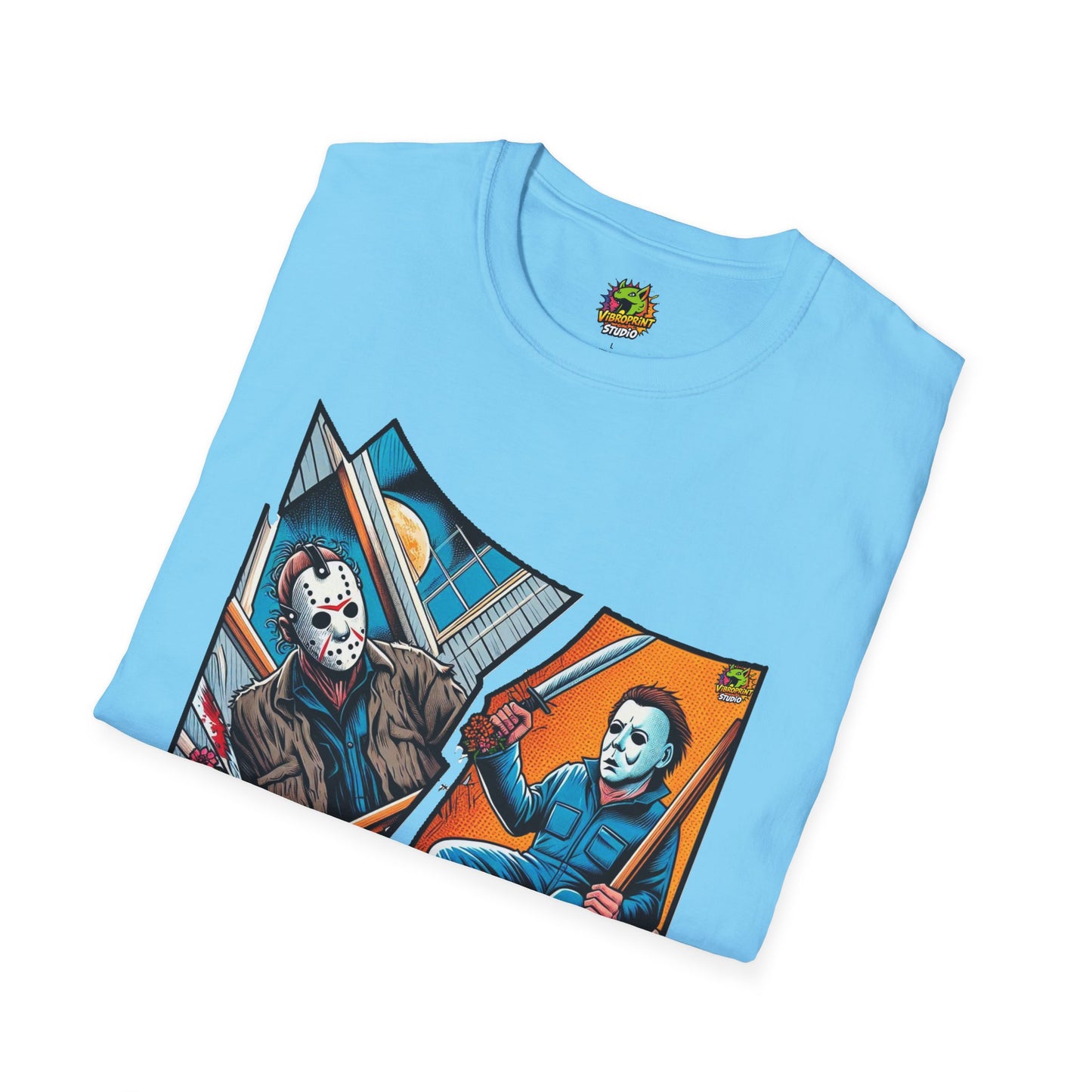 Michael Myers Vintage Shirt | Jason & Michael Halloween Picnic Tee