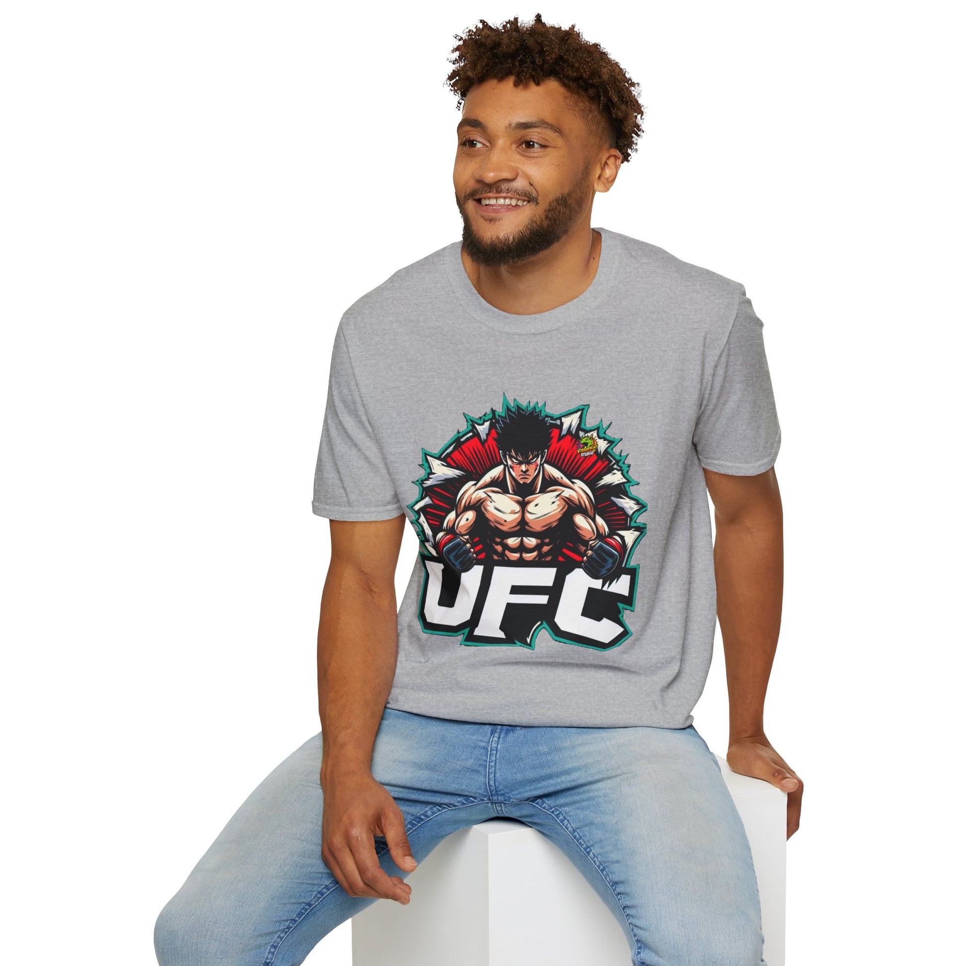 Motivational - UFC T Shirt | Unleash Fierce Confidence | UFC Tee for Motivational Fitness Fans - premium material. limited stock. Order yours now and stand out with this exclusive piece!