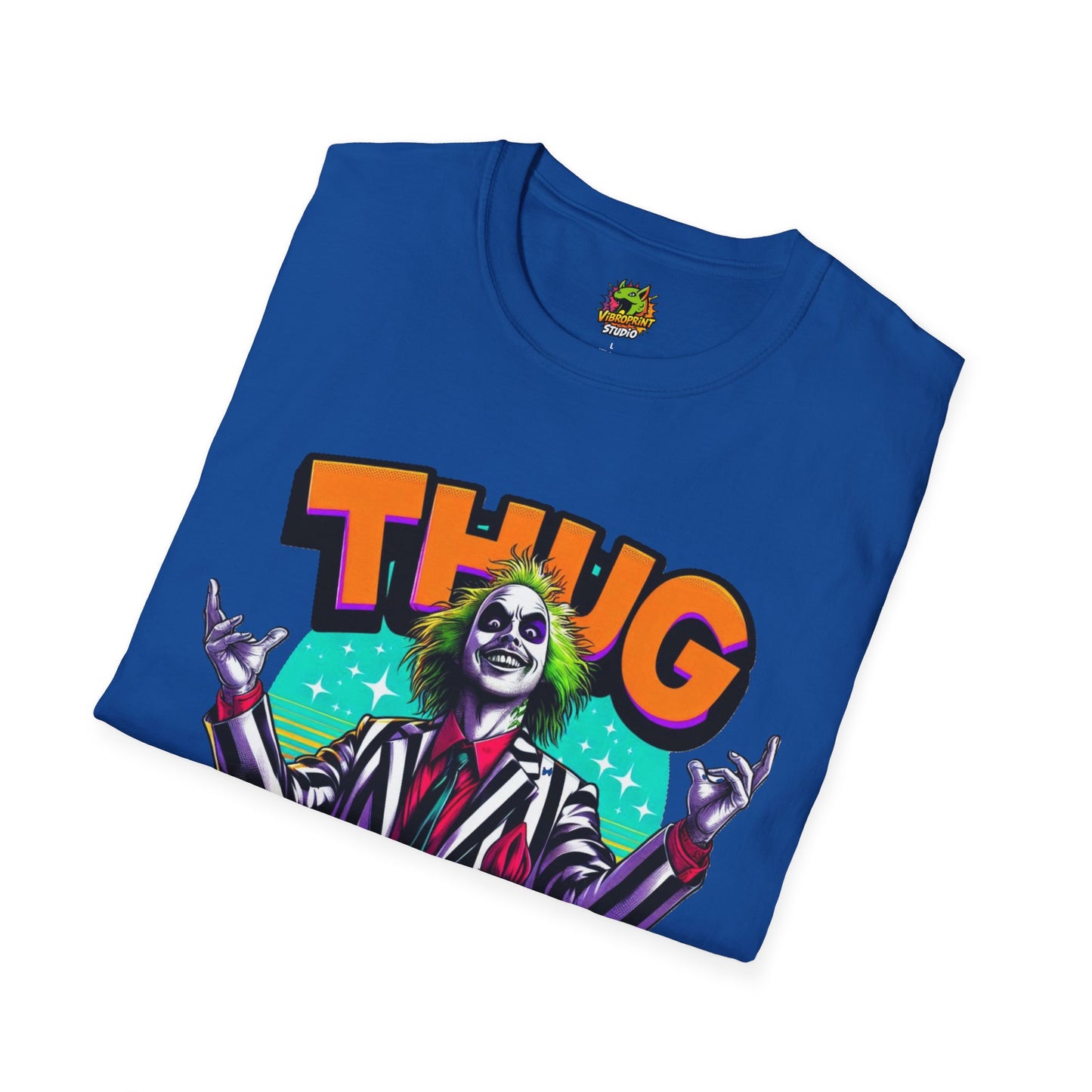 Shirt - Beetlejuice Shirt | Spooky Thug Life Tee | Halloween Beetlejuice Graphic Shirt Women - premium material. limited stock. Order yours now and stand out with this exclusive piece!