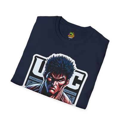 UFC T Shirt | Unleash Fierce Confidence | UFC Tee with Baki Anime Strength