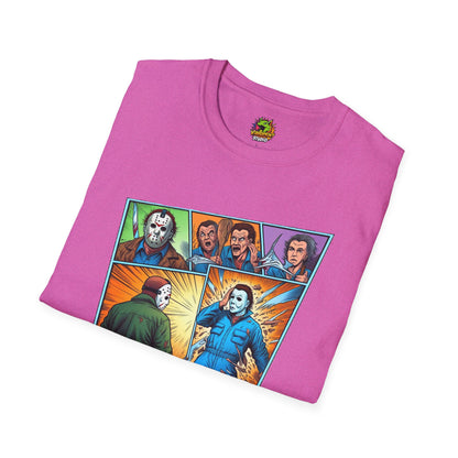 Michael - Michael Myers Vintage Shirt | Jason & Michael Funny Horror Tee - custom-made. limited stock. Order yours now and stand out with this exclusive piece!