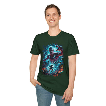 Eren Yeager Titan’s Wrath Unleashed Tee | Attack on Titan Shirt | - VibroPrint Studio