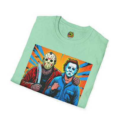 Voorhees - Jason Voorhees & Michael Myers Shirt | Funny Halloween Horror Tee - premium material. perfect gift idea. Order yours now and stand out with this exclusive piece!