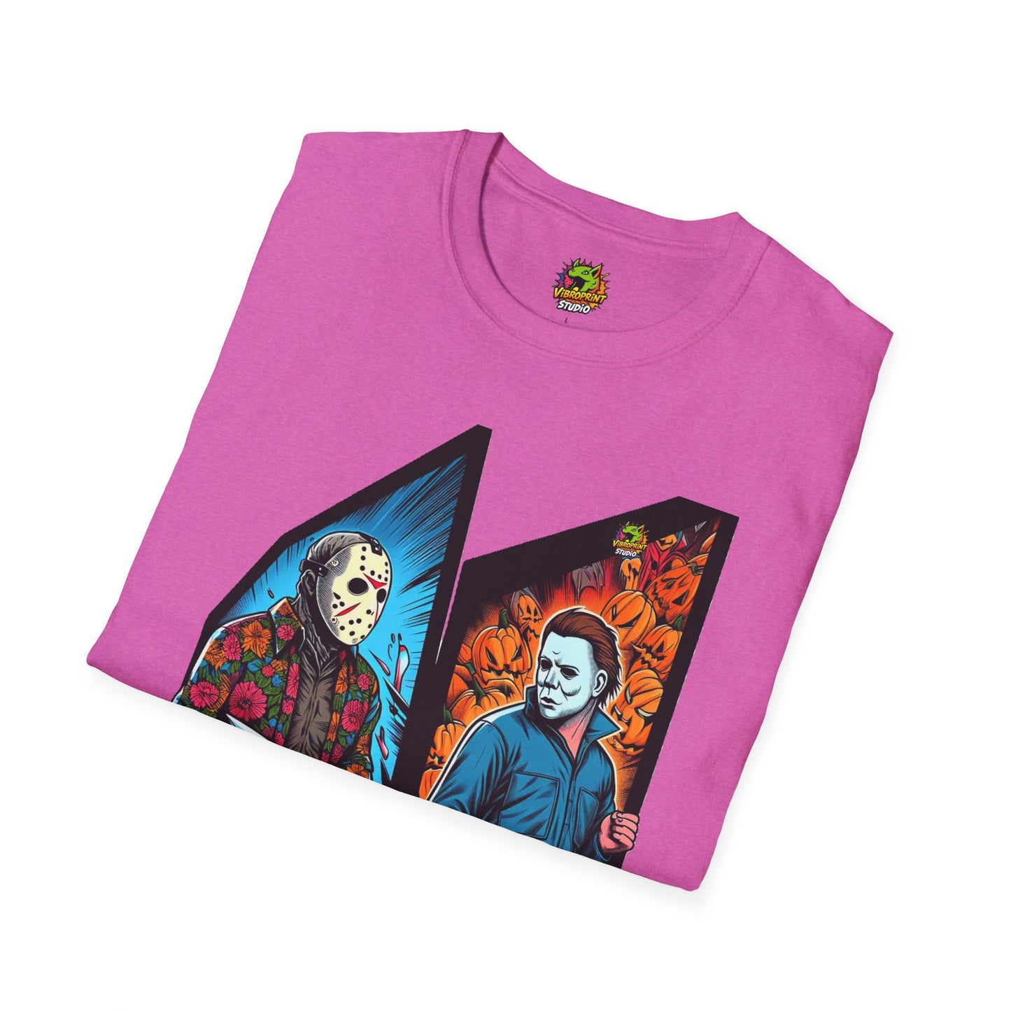 Jason Voorhees & Michael Myers Funny Halloween Shirt