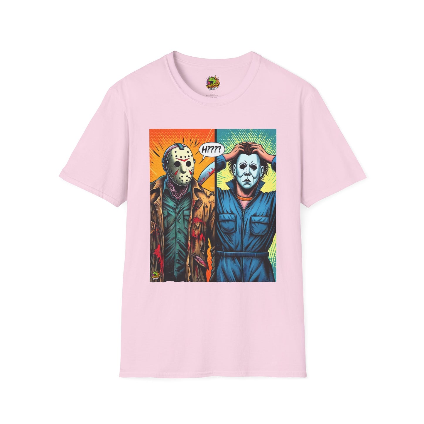 Halloween - Jason Voorhees & Michael Myers Shirt | Funny Halloween Picnic Tee - premium material. limited stock. Order yours now and stand out with this exclusive piece!