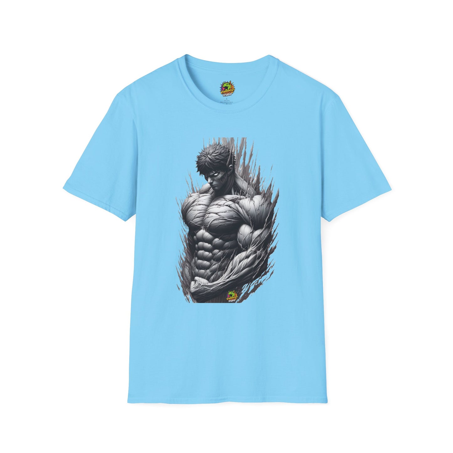 Fitness - UFC T Shirt | Unleash Fierce Confidence | UFC Tee with Baki Anime Inspiration for Fitness Lovers - premium material. limited stock. Order yours now and stand out with this exclusive piece!