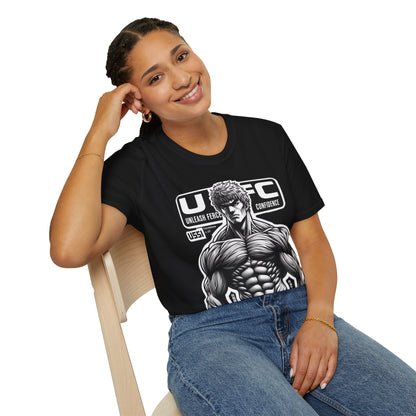 UFC T Shirt | Unleash Fierce Confidence | UFC Tee Inspired by Baki Anime T Shirt for Fitness Lovers