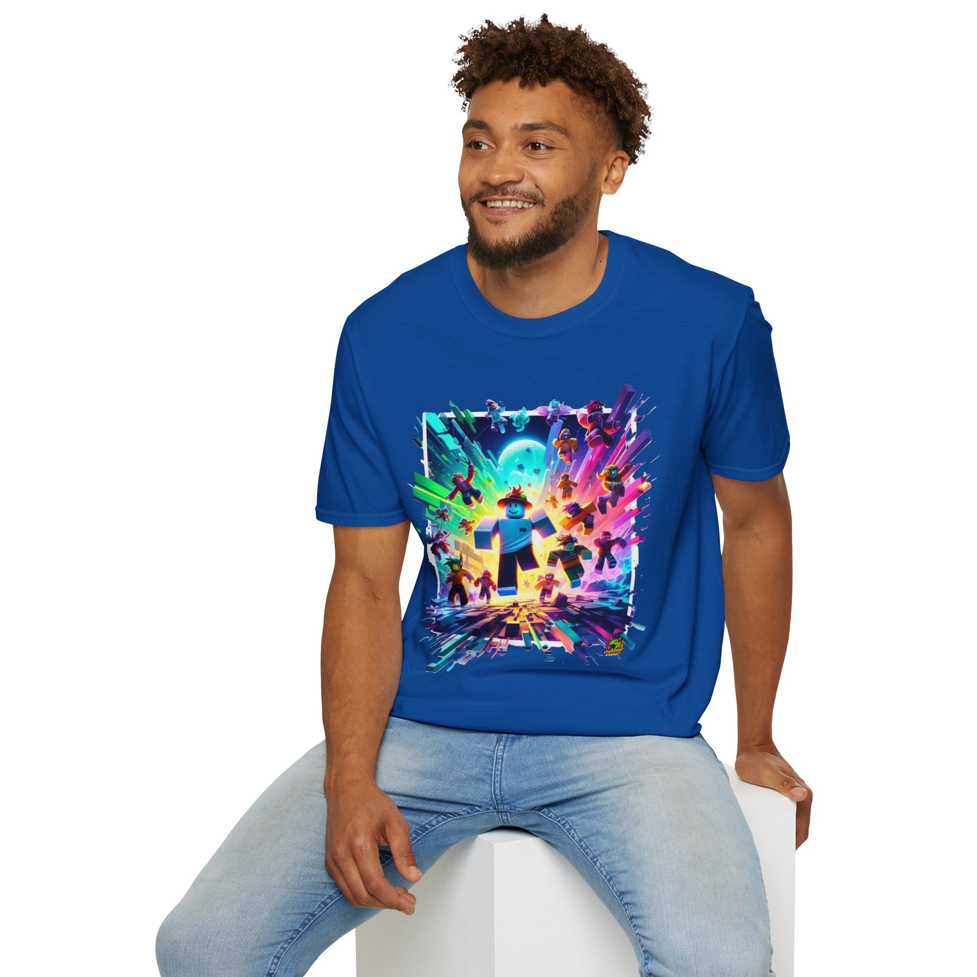 Roblox - Cool Roblox Adventure Tee for Kids | Roblox Graphic T-Shirt | Roblox Clothing for Boys & Girls | Fun Gift for Roblox Fans - premium material. perfect gift idea. Order yours now and stand out with this exclusive piece!