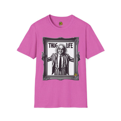 Tee - Beetlejuice Shirt | Funny Thug Life Halloween Tee | Beetlejuice Graphic T-Shirt for Halloween - custom-made. limited stock. Order yours now and stand out with this exclusive piece!