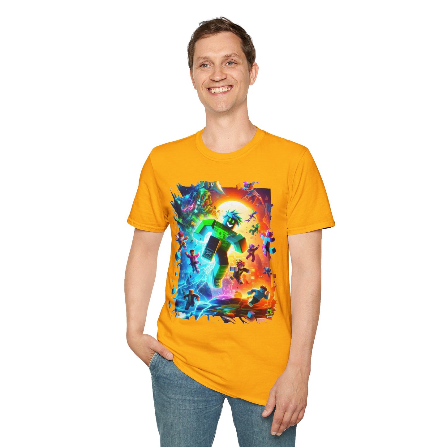 Clothing - Roblox Kids T-Shirt | Trendy Roblox Avatar Graphic Tee | Roblox Clothing for Boys & Girls | Cool Roblox Gift - custom-made. perfect gift idea. Order yours now and stand out with this exclusive piece!