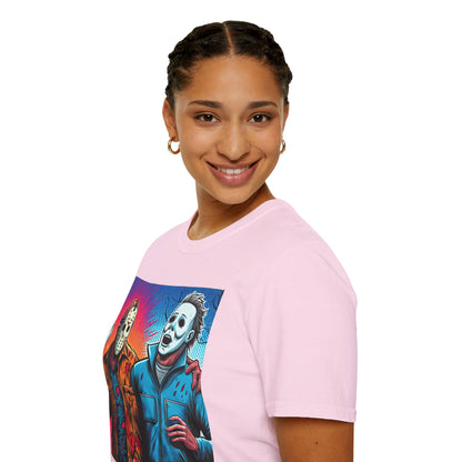 Jason Voorhees & Michael Myers Shirt | Funny Vintage Halloween Tee