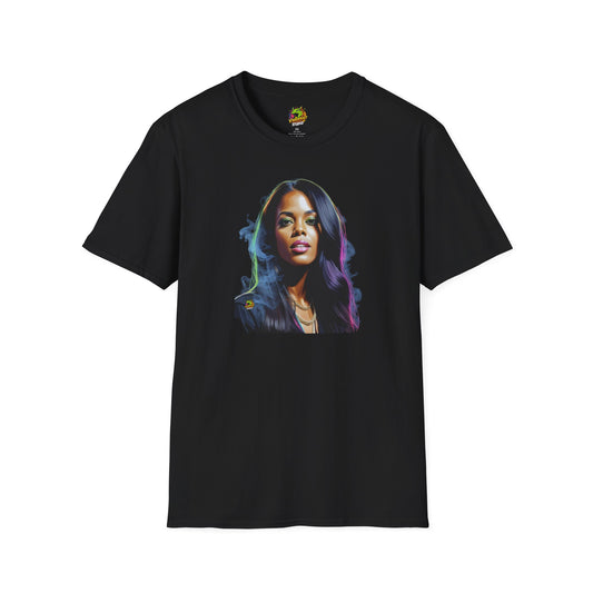 Aaliyah shirt | Celebrating the Queen of Urban Pop | A Lasting Memorial Tribute - High Quality Image