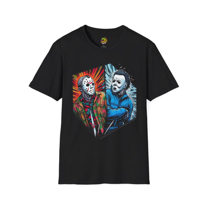 Funny - Funny Jason & Michael Myers Shirt | Halloween Horror T-Shirt - custom-made. perfect gift idea. Order yours now and stand out with this exclusive piece!