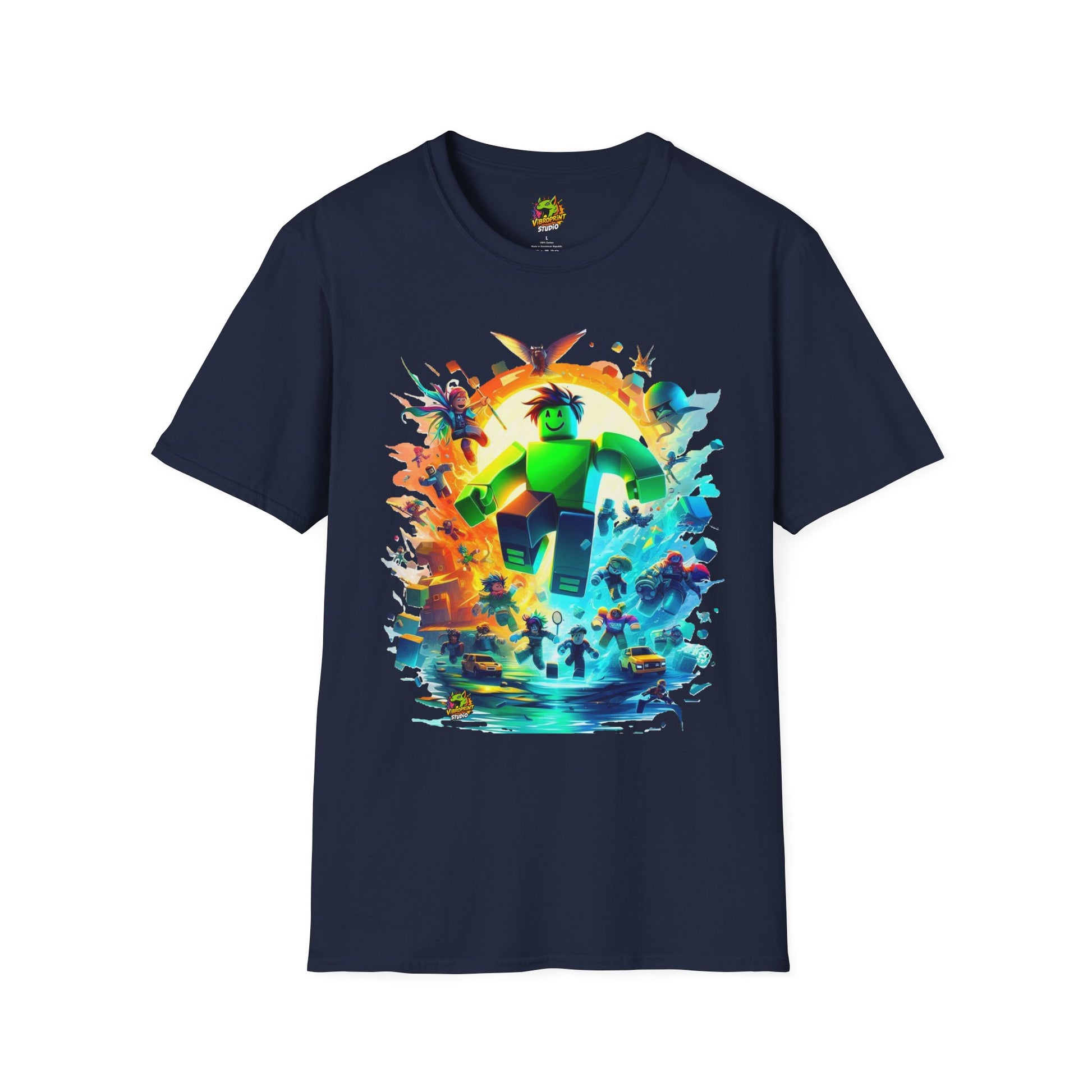 | - Cool Roblox Adventure T-Shirt for Kids | Roblox Graphic Tee | Roblox Inspired Shirt for Boys & Girls | Fun Roblox Gift - custom-made. limited stock. Order yours now and stand out with this exclusive piece!