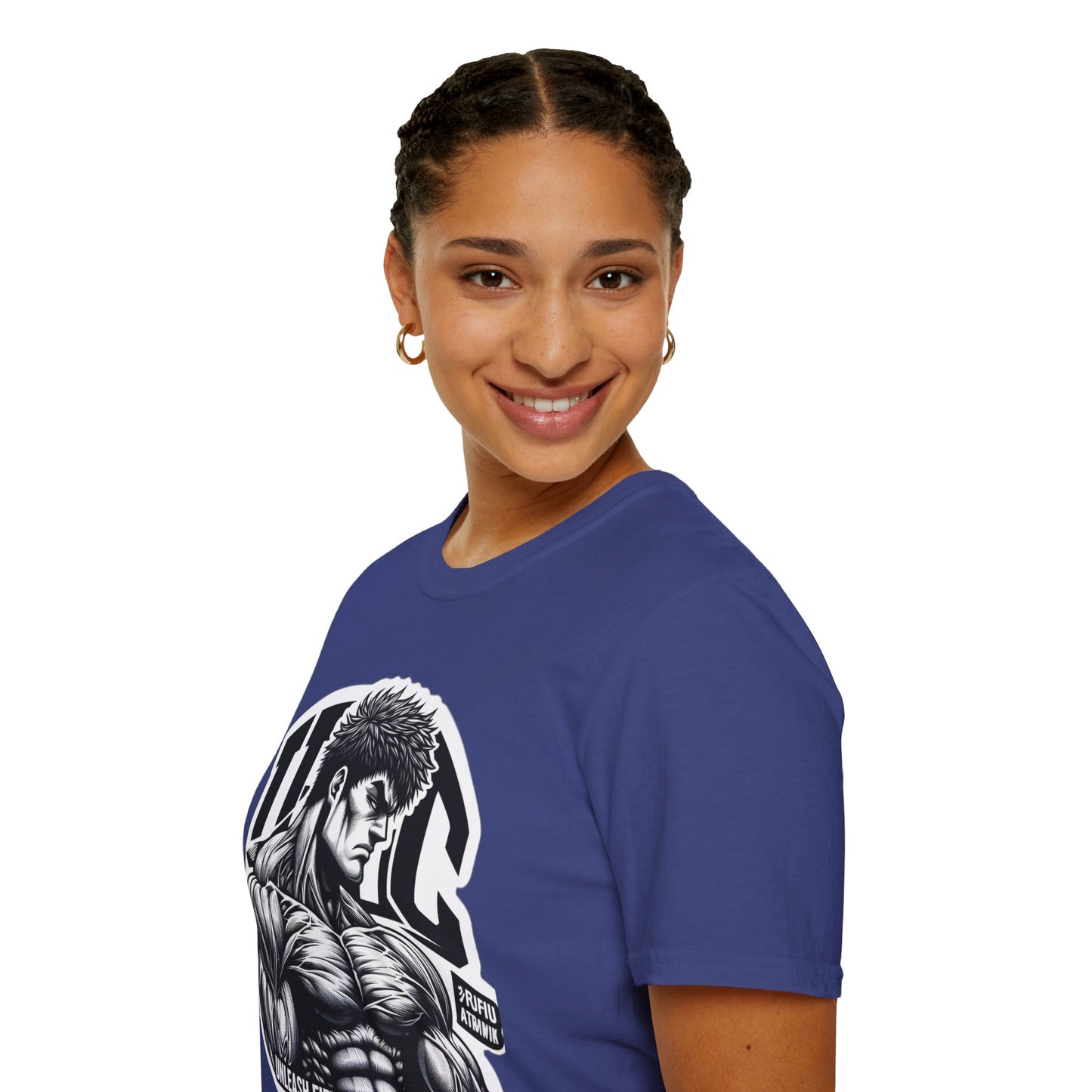 UFC T Shirt | Unleash Fierce Confidence | UFC Tee with Baki Anime T Shirt Inspiration