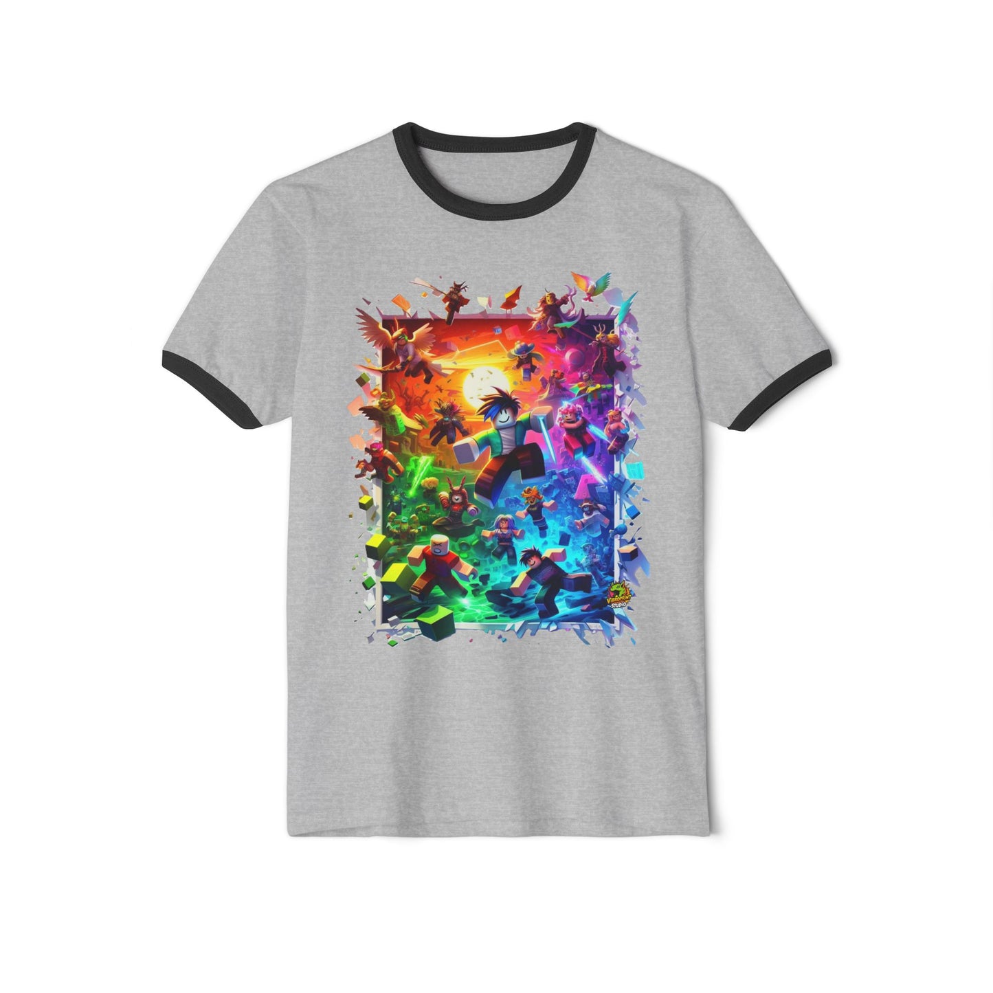 Roblox T Shirt for Kids & Adults | Roblox Gaming Adventure Tee | Roblox T Shirt - High Quality Image