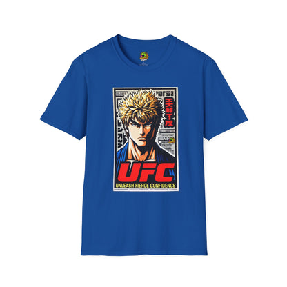 | - UFC T Shirt | Unleash Fierce Confidence | UFC Tee for Gym Inspired by Baki - premium material. limited stock. Order yours now and stand out with this exclusive piece!