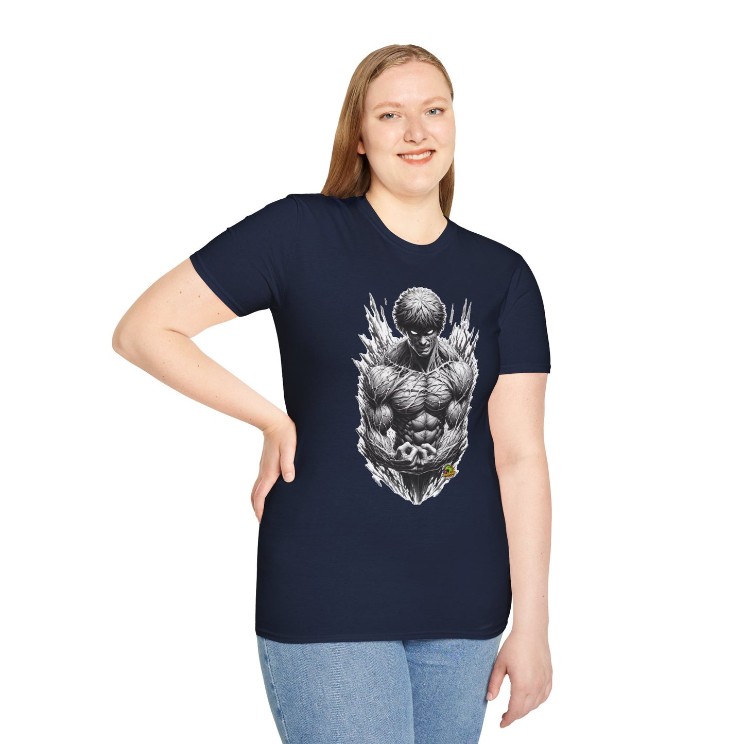 Michael Myers inspired design - UFC T Shirt | Unleash Fierce Confidence | UFC Tee with Baki Anime Elements for Athletes - gift for horror fans. premium horror movie t-shirt for spooky occasions. Order yours now and stand out with this exclusive piece!