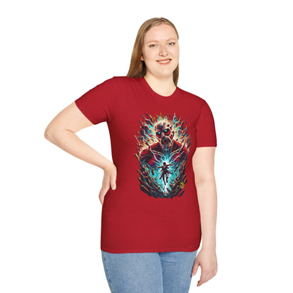 Shirt - Eren Yeager Titan’s Final Stand Tee | Attack on Titan Shirt | - custom-made. perfect gift idea. Order yours now and stand out with this exclusive piece!