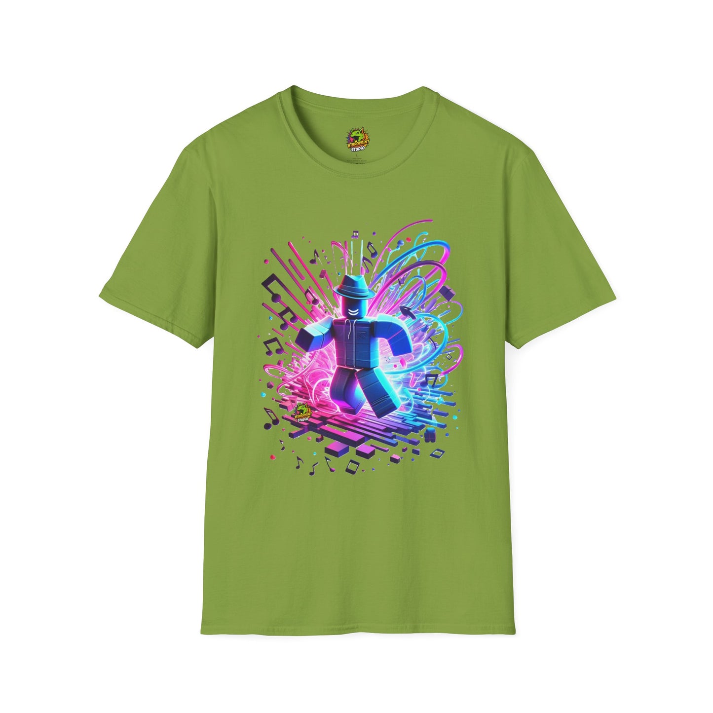 exclusive - Roblox T-Shirt - Neon Block Party - premium material. perfect gift idea. Order yours now and stand out with this exclusive piece!