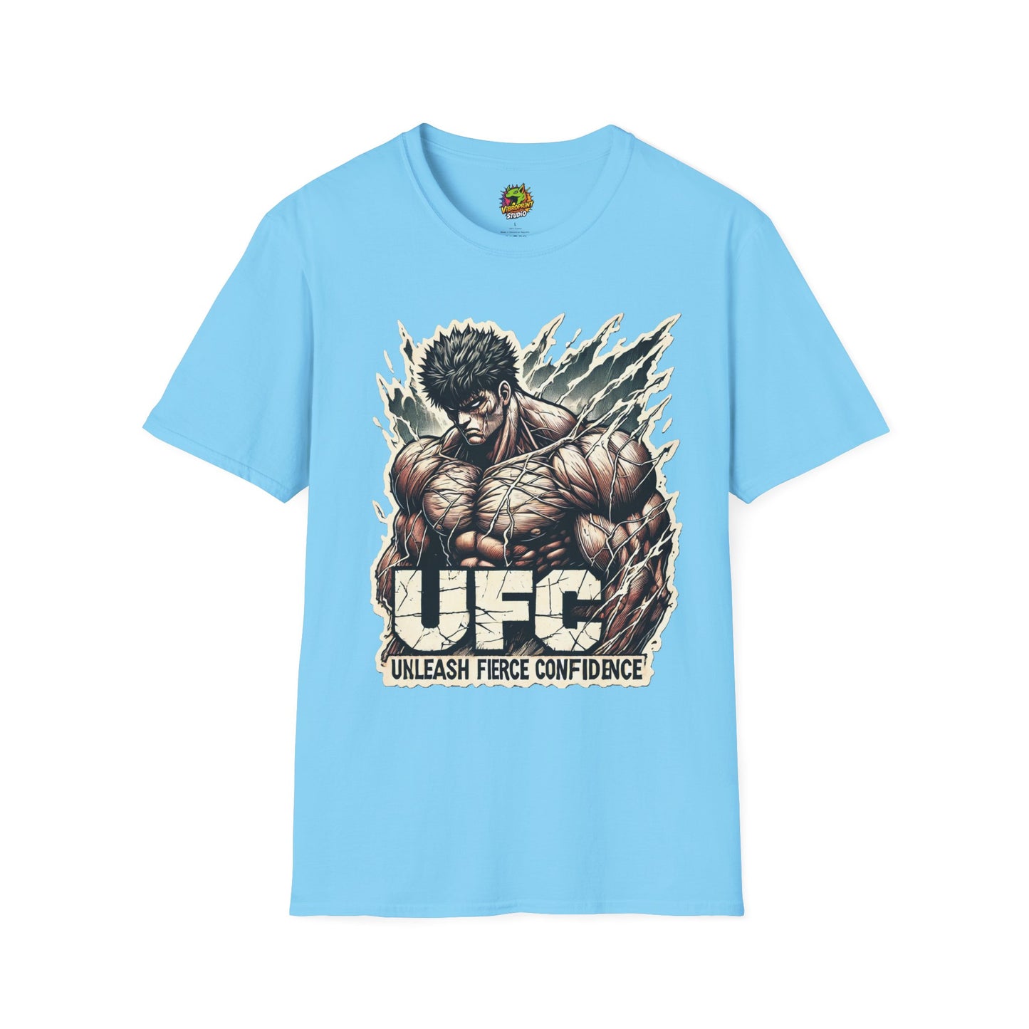 UFC - UFC T Shirt | Unleash Fierce Confidence | Motivational UFC Tee with Baki Anime Influence - premium material. perfect gift idea. Order yours now and stand out with this exclusive piece!