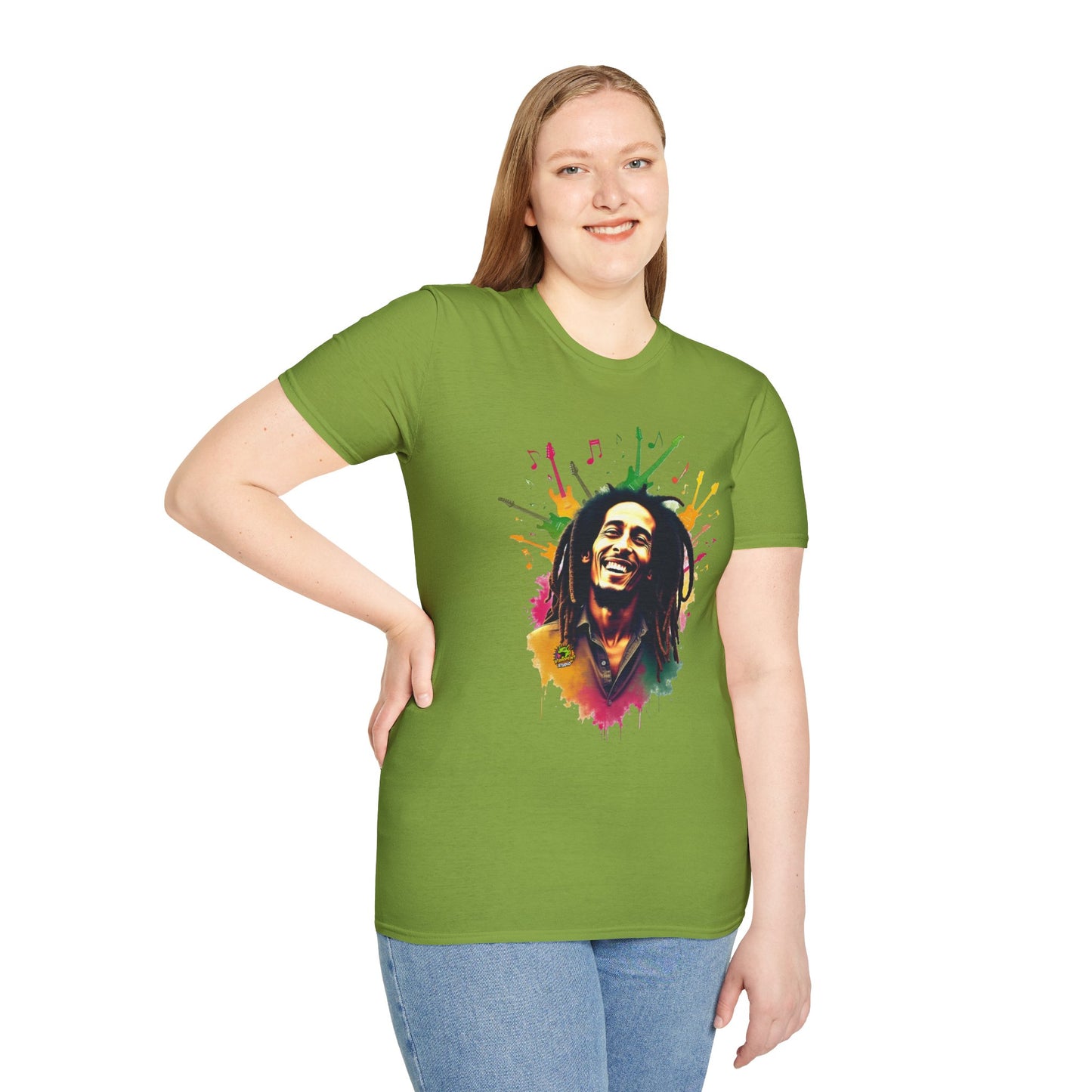 Soulful - Bob Marley T-Shirt - Soulful Echoes - premium material. limited stock. Order yours now and stand out with this exclusive piece!