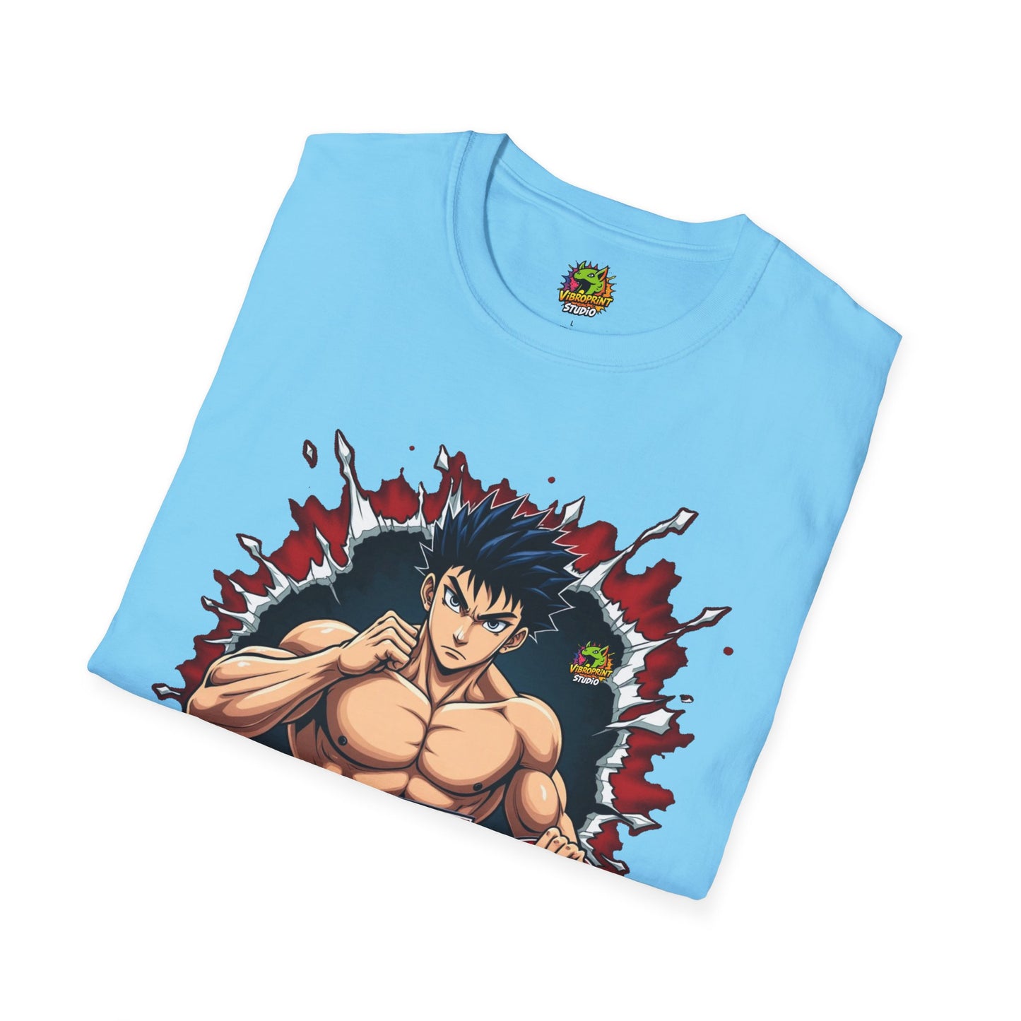 UFC T Shirt | Unleash Fierce Confidence | UFC Tee Inspired by Baki Anime for Fitness Enthusiasts