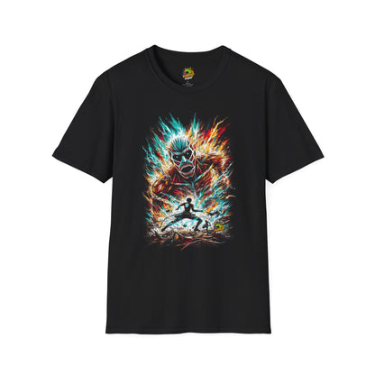 Shingeki - Eren Yeager Titan’s Power Tee | Attack on Titan Shirt | Shingeki no - custom-made. perfect gift idea. Order yours now and stand out with this exclusive piece!