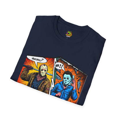 product - Michael Myers Vintage Shirt | Jason Voorhees Funny Halloween Tee - premium material. perfect gift idea. Order yours now and stand out with this exclusive piece!