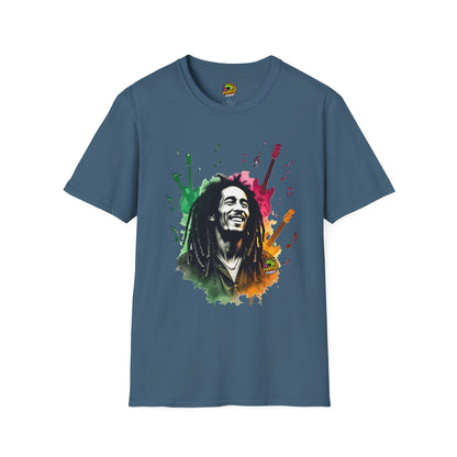 Icon - Bob Marley T-Shirt - Reggae Icon - premium material. perfect gift idea. Order yours now and stand out with this exclusive piece!