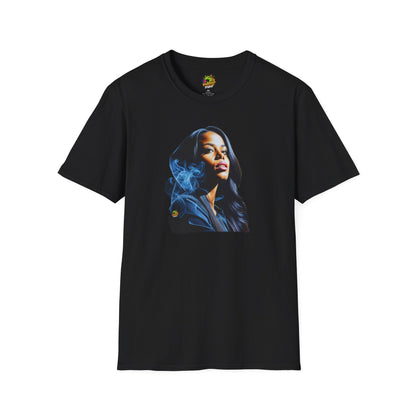 Aaliyah shirt | Queen of Urban Pop Tribute Tee | 90s R&B Legend - High Quality Image