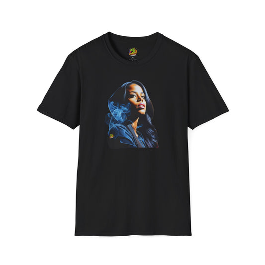 Aaliyah shirt | Queen of Urban Pop Tribute Tee | 90s R&B Legend - High Quality Image