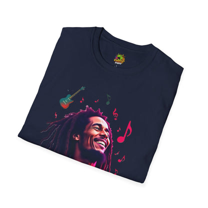 - - Bob Marley T-Shirt - Vibrant Rasta Revolution - premium material. limited stock. Order yours now and stand out with this exclusive piece!