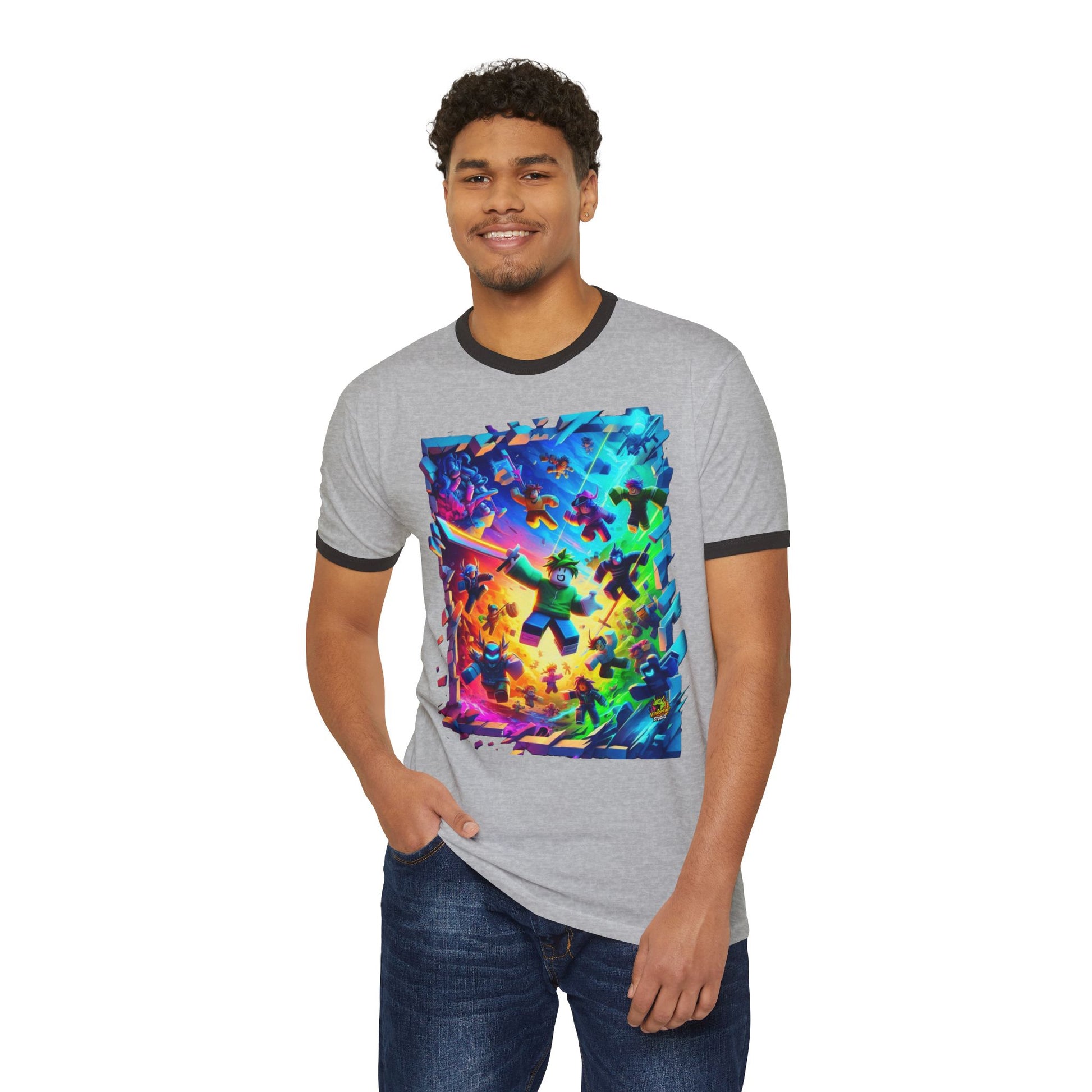 Roblox T Shirt for Gamers of All Ages | Roblox Adventure Tee | Roblox Fan T Shirt - High Quality Image