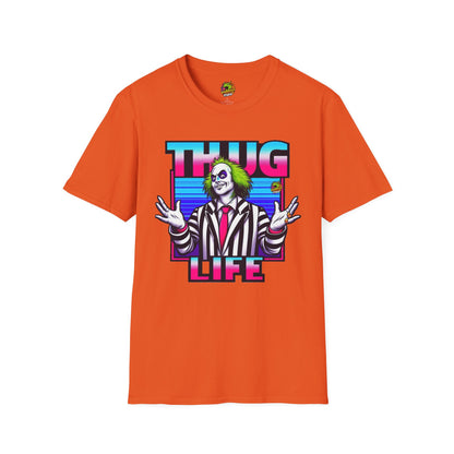 Shirt - Beetlejuice Shirt | Spooky Thug Life Tee | Halloween Beetlejuice Graphic Shirt for Men & Women - premium material. perfect gift idea. Order yours now and stand out with this exclusive piece!