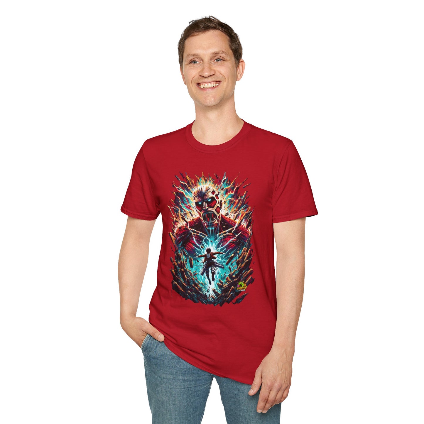 Tee - Eren Yeager Titan’s Final Stand Tee | Attack on Titan Shirt | - custom-made. limited stock. Order yours now and stand out with this exclusive piece!