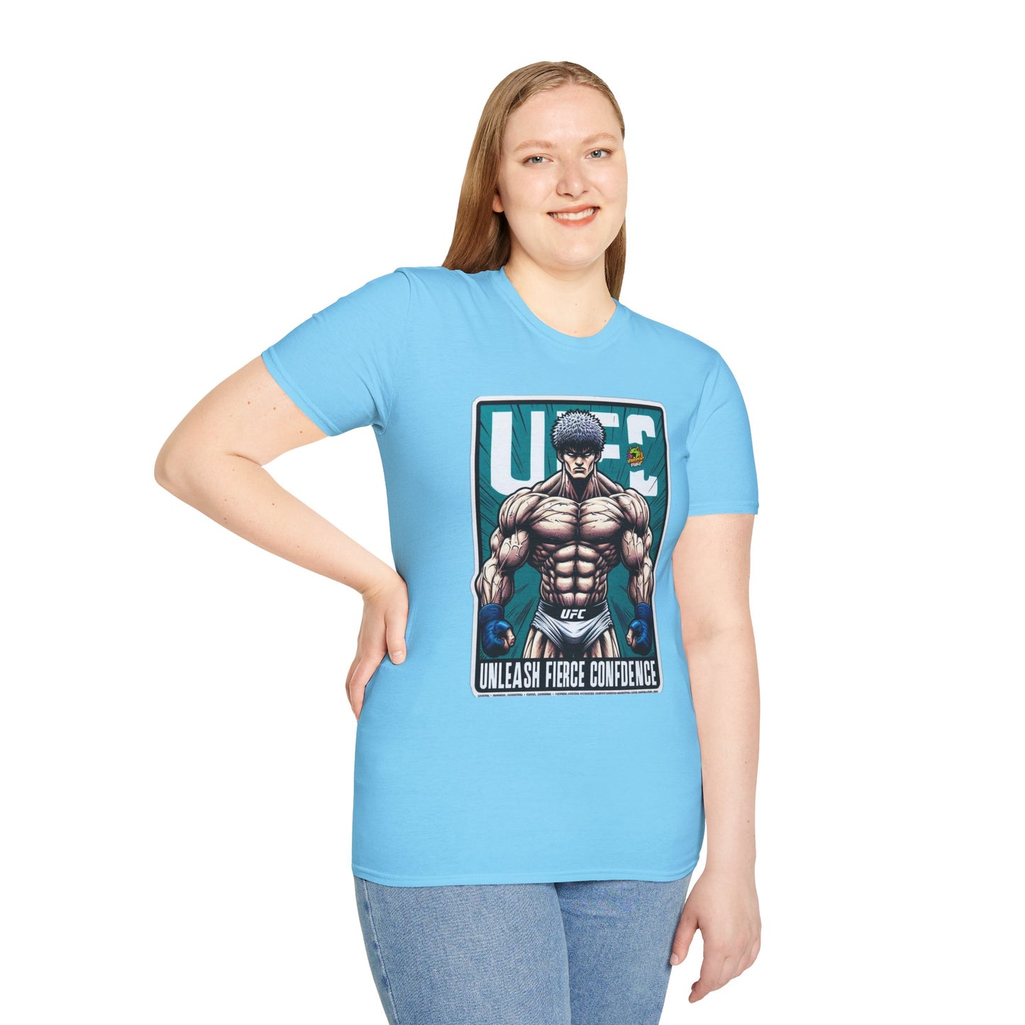 UFC T Shirt | Unleash Fierce Confidence | UFC Tee for Gym and Baki Anime Fans