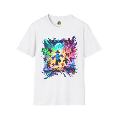 Boys - Cool Roblox Adventure Tee for Kids | Roblox Graphic T-Shirt | Roblox Clothing for Boys & Girls | Fun Gift for Roblox Fans - custom-made. limited stock. Order yours now and stand out with this exclusive piece!