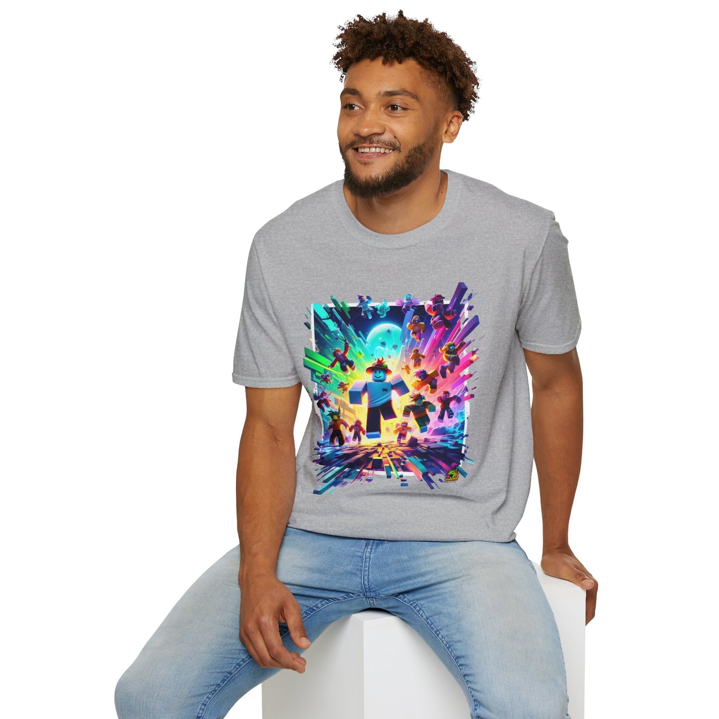 Cool Roblox Adventure Tee for Kids | Roblox Graphic T-Shirt | Roblox Clothing for Boys & Girls | Fun Gift for Roblox Fans