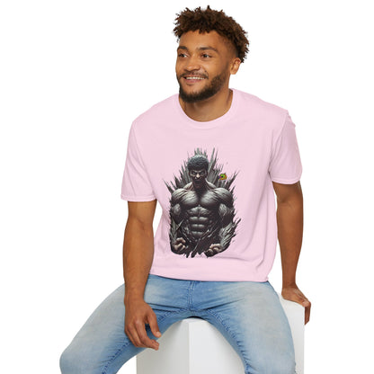 UFC T Shirt | Unleash Fierce Confidence | UFC Tee with Baki Anime Inspiration for Gym